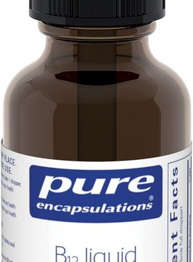 美国Pure Encapsulations B12 Liquid | 1,000 mcg Vitamin B12