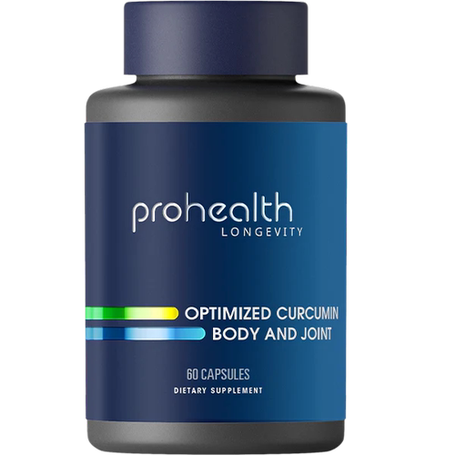 临期特惠ProHealth身体关节BODY JOINT 健康姜黄素60粒胶囊