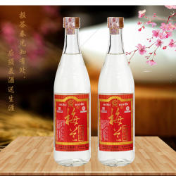 【正品】梅兰春38度梅兰小白瓶 浓芝复合型 泰州特产梅兰春酒