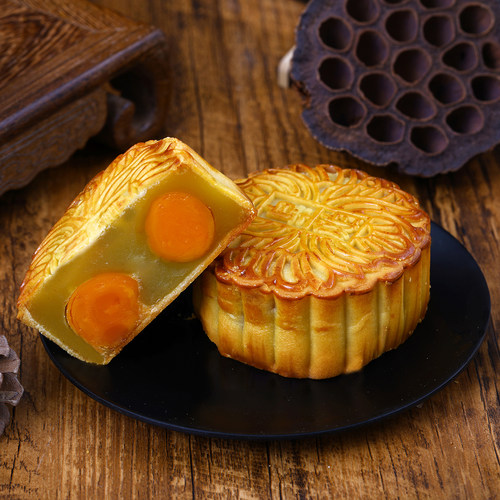广州荔荣双黄白莲蓉蛋黄月饼官方正品传统酒家广式大散装多口味