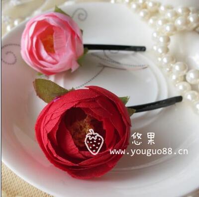 边夹森林婚礼伴娘仿真花朵特价