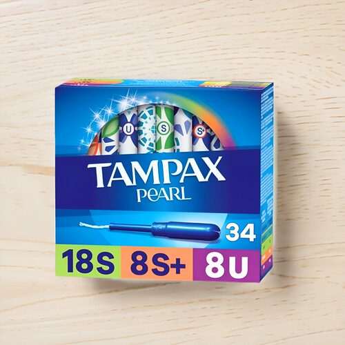 塑料长导管卫生棉条TAMPAX