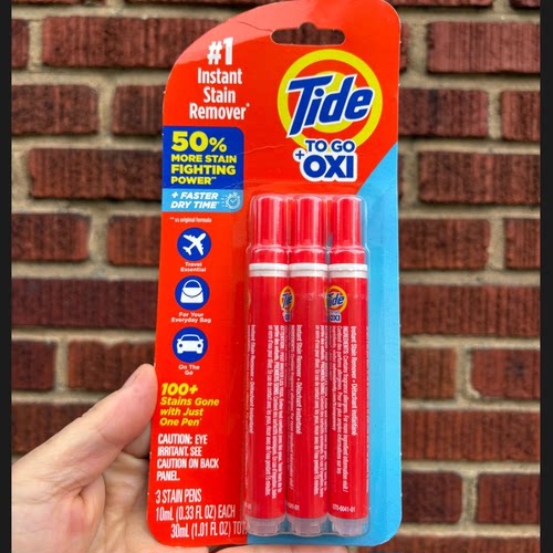 汰渍便携去污清洁笔3支盒装汰渍