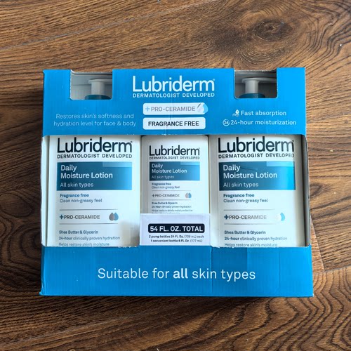 lubriderm保湿身体乳润肤乳