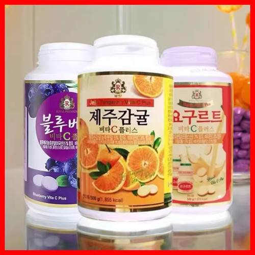 韩国济州岛柑橘VC维生素C咀嚼片