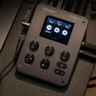 罗兰Roland GO:MIXER STUDIO便携多通道音频混音器 效果器 调音台