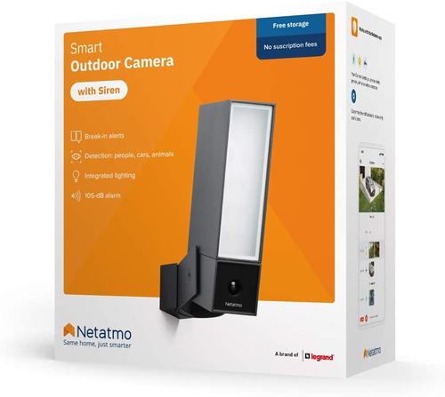 Netatmo Presence  Smart Outdoor Camera with Siren homekit.