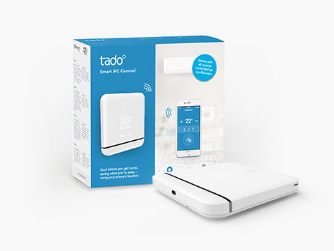 tado Smart AC Control智能远程家用红外壁挂空调温控器.