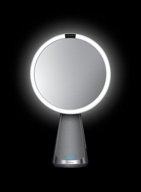 Simplehuman HIFI 智能化妆镜内置音响自动调光.