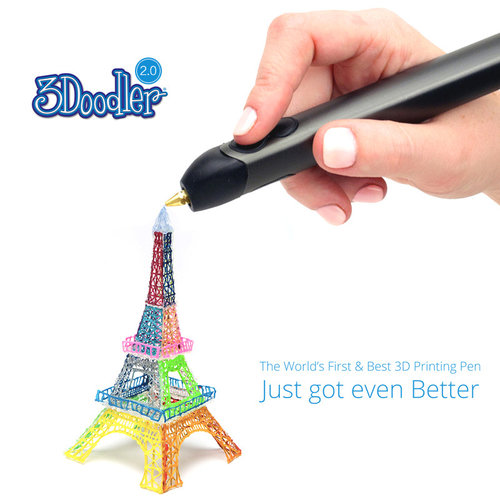 Kickstarter 3Doodler20 3D立体打印笔 涂鸦笔空中作画.