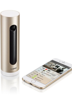 Netatmo Welcome智能无线人脸识别广角夜视高清摄像头.