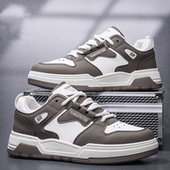 森亚戈保罗男鞋 青少年学生加绒保暖小白鞋 休闲运动板鞋 2024秋冬季