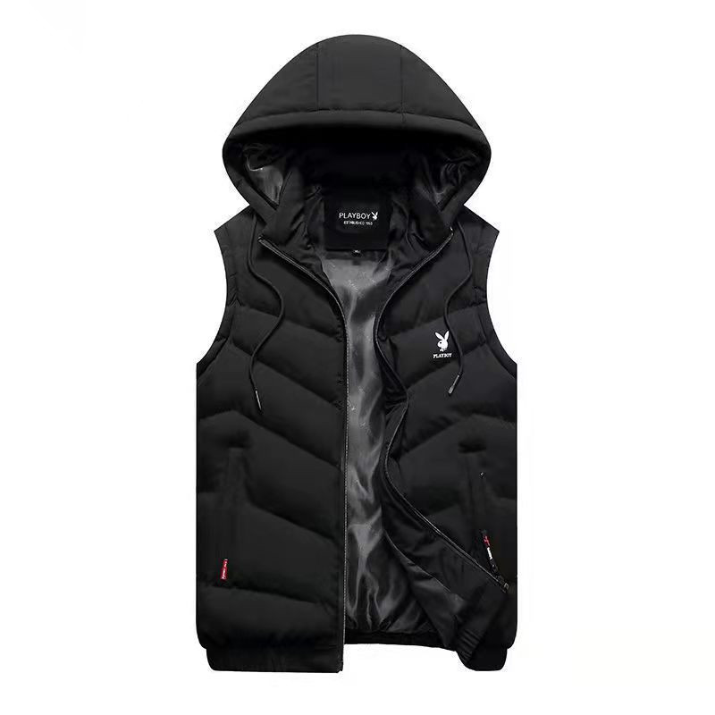 马甲男士秋冬季韩版潮流羽绒棉马夹加厚保暖背心大码帅气坎肩外套