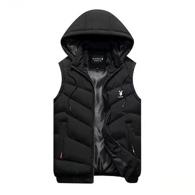马甲男士秋冬季韩版潮流羽绒棉马夹加厚保暖背心大码帅气坎肩外套