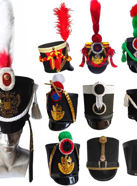 法兰西帝国近卫普鲁士shako欧洲拿破仑英法军线列步兵法兰西军帽