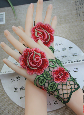 民族风刺绣薄款饰品手链