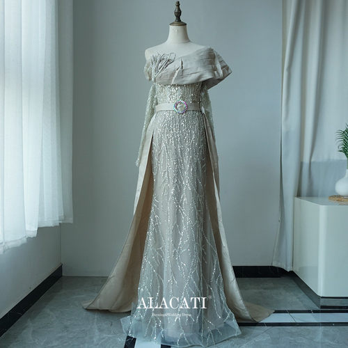 晚礼服ALACATI鱼尾拖尾