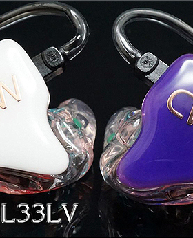 Step Sound日本Canal Works CW-L33 LV/Dr/BB 5动铁定制入耳耳塞