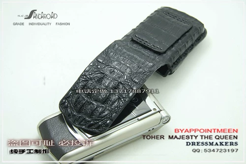 Раскладной совместимый мобильный телефон ручной работы, защитный чехол, крокодил