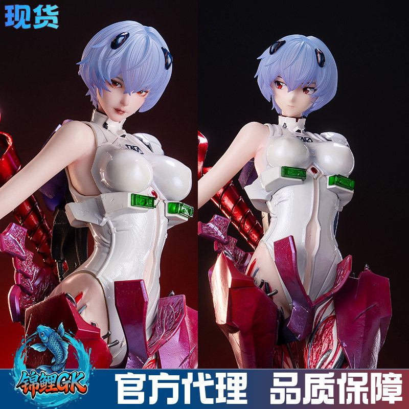 绫波丽1比4雕像eva共鸣手办gk