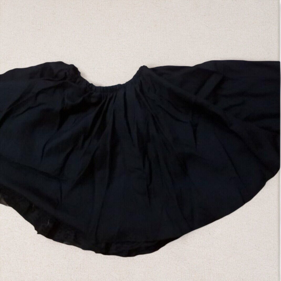工厂清仓处理COSPLAY通用黑色针织直筒长裤蕾丝花边黑色蓬蓬短裙