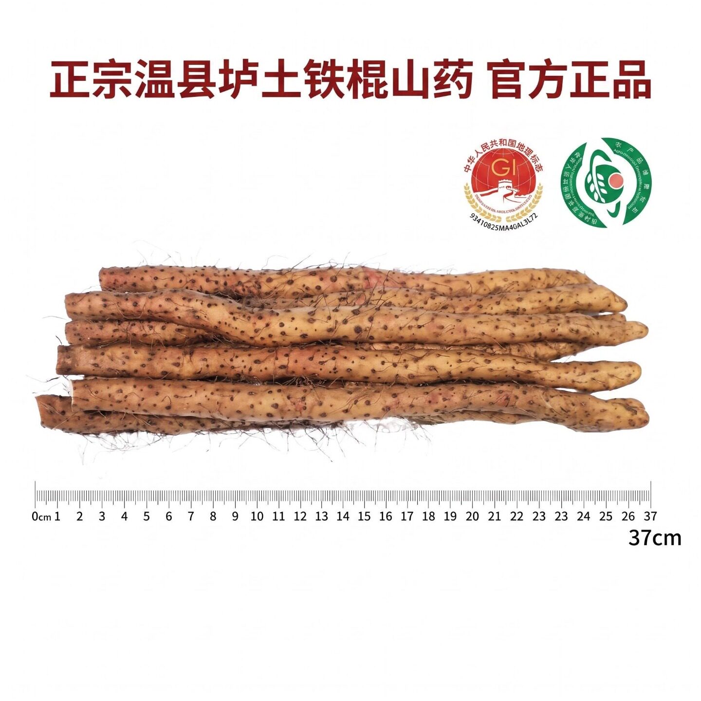 温县正宗垆土铁棍山药原产地发货 新鲜淮山药焦作怀山药净重5斤装