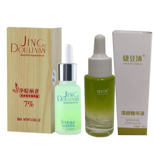 净痘丽彦颜祛痘精华液去豆清青春粉刺清却怯抗痘产品捷豆清葵花素