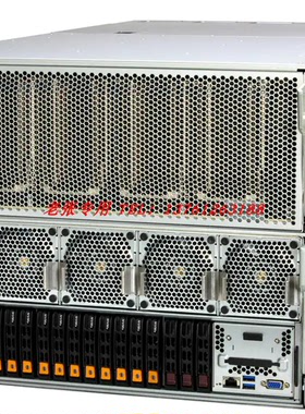 超微SYS-821GE-TNHR HGX H200 141G SXM5*8 NVLink GPU H100整机