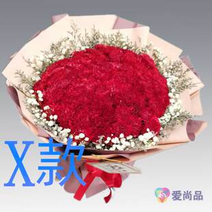 生日长辈康乃馨吉林延边花店送花图们市敦化市珲春市同城鲜花速递
