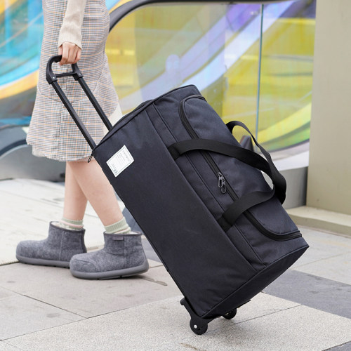 短途拉杆防水旅行包带轮可折叠装衣服行李袋出差健身旅游手提包袋