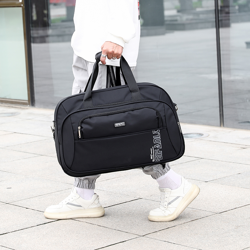 大容量短途行李袋男女运动旅游出差包轻便住宿学生多功能手提包男