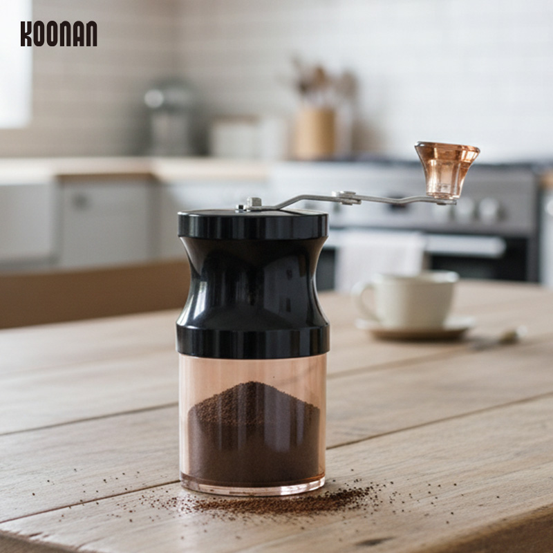 迷你家用手动便携咖啡豆研磨机