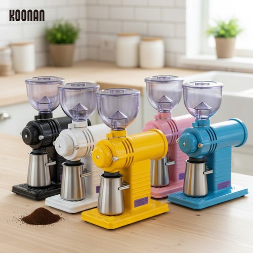 小富士磨豆机电动鬼齿单品研磨机