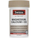 Австралийский приобретение Swisse Magnesium Calcium+витамин D кальциевый магний VD VD способствует поглощению 120 штук взрослых