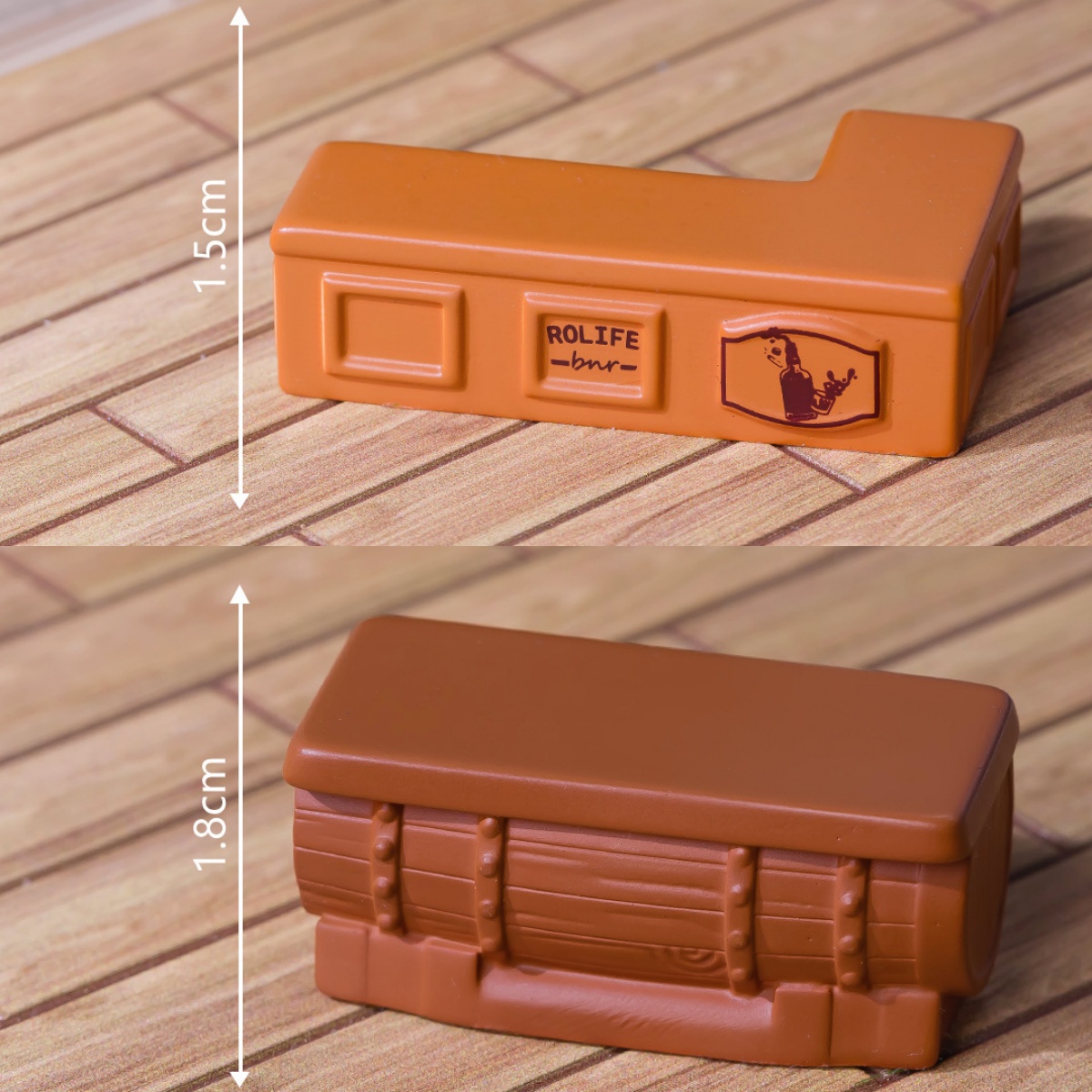 创意复古风吧台桌娃娃屋家具摆件