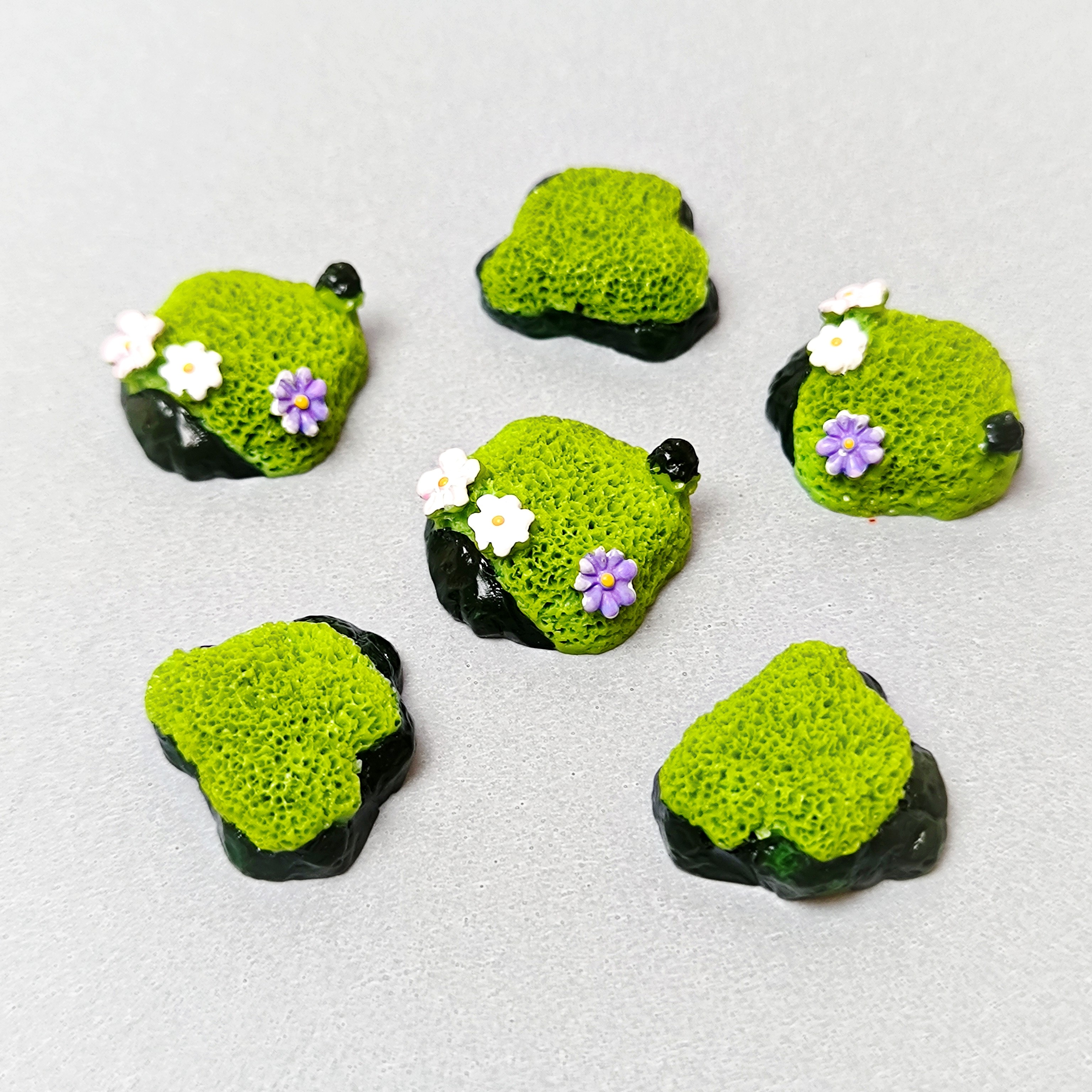 苔藓小岛模型仿真海洋岛屿配件