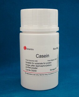 科研 酪蛋白 干酪素 乳酪素Casein 9000-71-9 Sigma C5890 100g