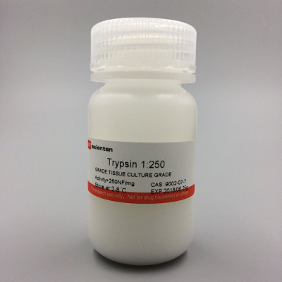 科研 胰蛋白酶1:250 Trypsin 9002-07-7 Invitrogen 27250-01 5G