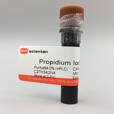 科研 PI 碘化丙啶 Propidium Iodide 25535-16-4 Sigma P4170