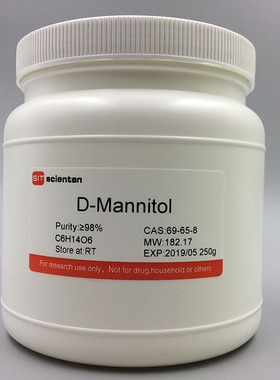 科研 D-甘露醇D-Mannitol Scientan 250g