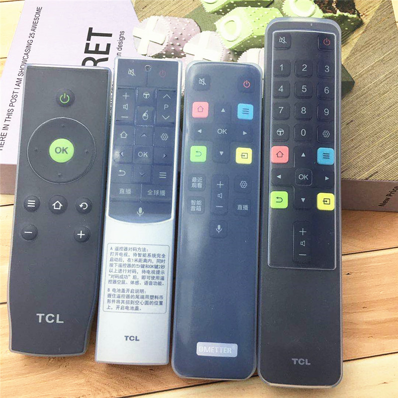 tcl电视遥控器保护套全球播高清