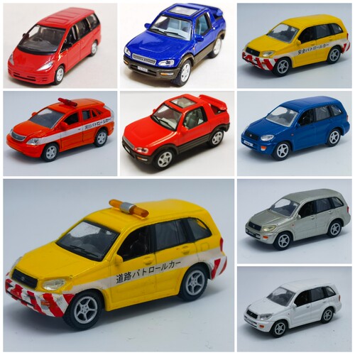 1/72丰田SUV MPV合金车模