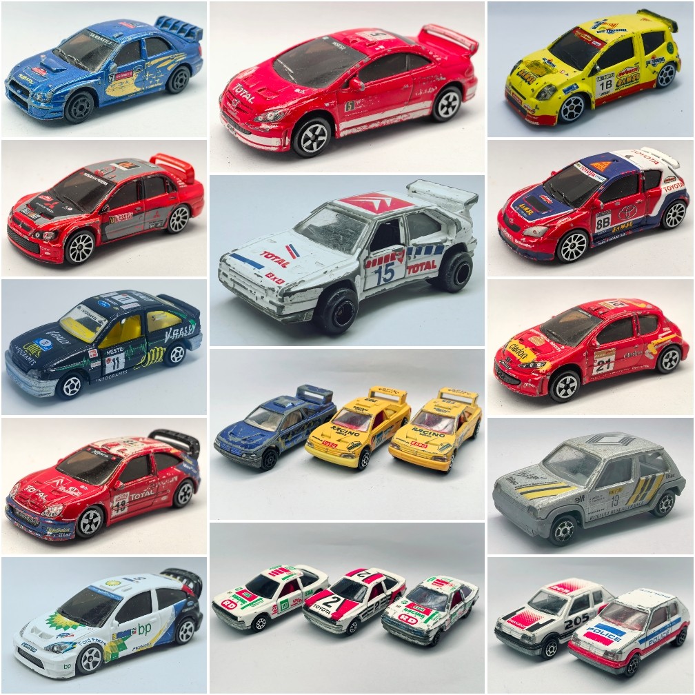 1/64左右 二手 majorette 美捷轮 领航员 赛车 拉力 模型车