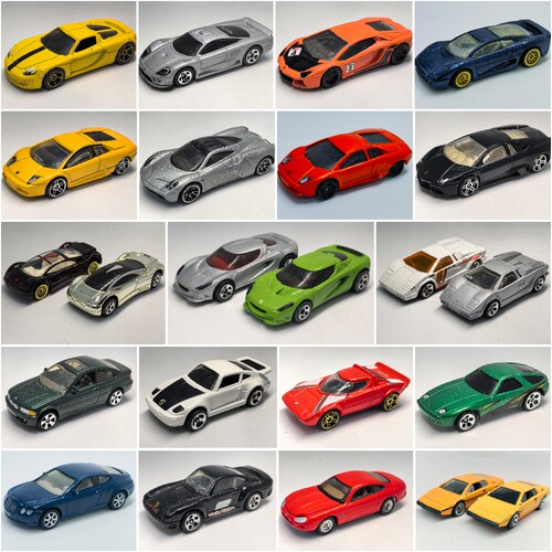 1/64左右二手风火轮火柴盒欧洲两门跑车模型保时捷莲花奔驰宾利