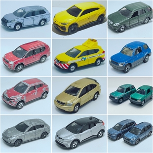 二手1 64左右tomy多美卡SUV模型兰博基尼RAV4欧蓝德奇骏RX300