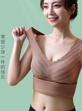 ladies Seamless Bras for Women Push Up Bra No Wire Brassiere