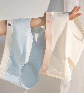 5 PCS girls Bowknot lace cotton underwear women underpants