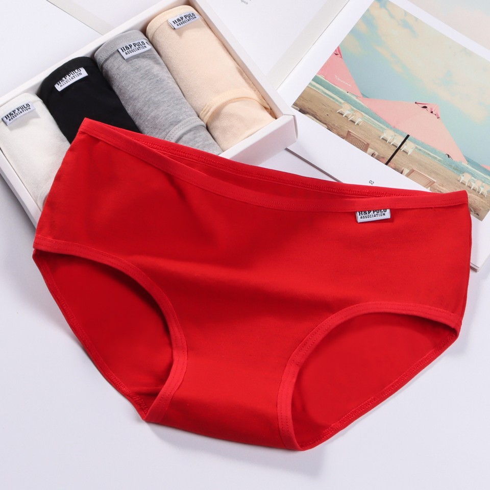 Women's underwear, cotton triangle shorts, sexy lingerie