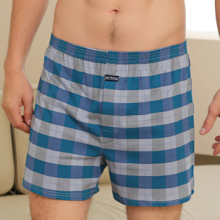 boxer underwear loose shorts四角内裤 Mens 宽松平角裤 cotton
