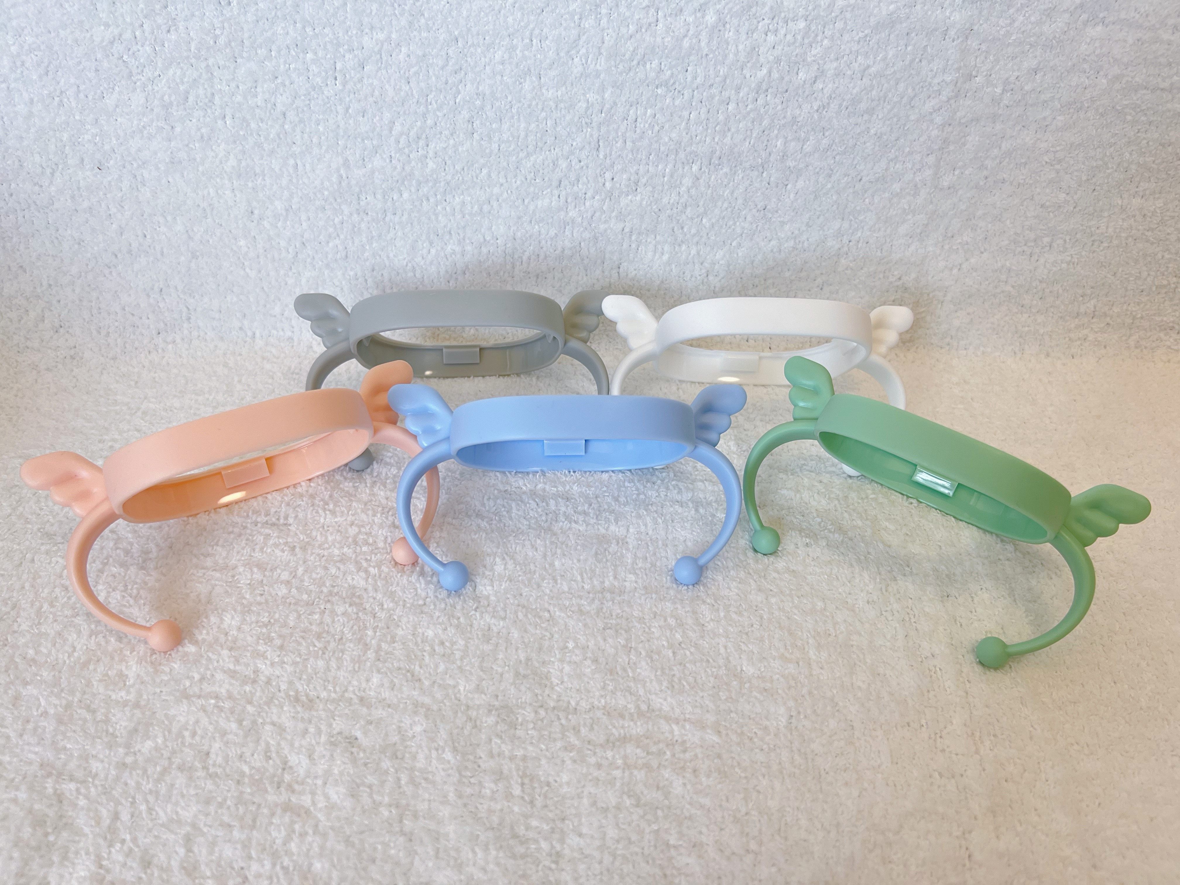 适用Hg奶瓶小天使手柄PP硬塑料手把宝宝新生儿手握6个月后